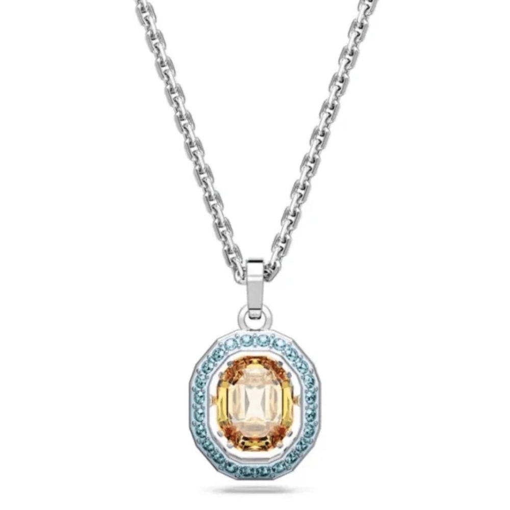 ❤️SOLD ❤️🐦‍🔥Black Friday Sale🐦‍🔥 Swarovski Silver and Gold Necklace